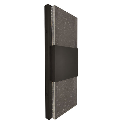 Westgate Manufacturing 18 Inch Seeded Glass Outdoor Wall Light 12W CCT Selectable 3000K/4000K/5000K 120V (LRS-SG2-MCT-ORB)