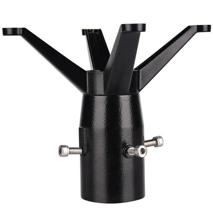 Westgate Manufacturing Garden Post Coach Light Wattage/CCT Selectable 60W/80W/100W 3000K/4000K/5000K Type 5 Open Sides 100-77V Black (GPC-60-100W-MCTP)