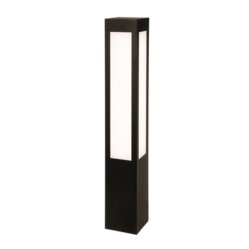 Westgate Manufacturing 40 Inch Square Bollard Long Lens Wattage/CCT Selectable 10W/18W/25W 3500K/4000K/5000K 100-277V Bronze (BOL-602-40-S-MCTP-BR)