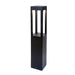 Westgate Manufacturing 26 Inch Square Bollard Open Design Wattage/CCT Selectable 10W/18W/25W 3500K/4000K/5000K 100-277V Black (BOL-608-26-S-MCTP-BK)