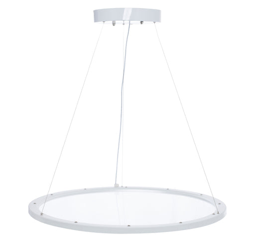 Westgate Manufacturing 23 Inch Architectural Round Suspended Clear Panel 40W MCT 3500K/4000K/5000K 0-10V Dimming (SRPL-40W-MCT-D)