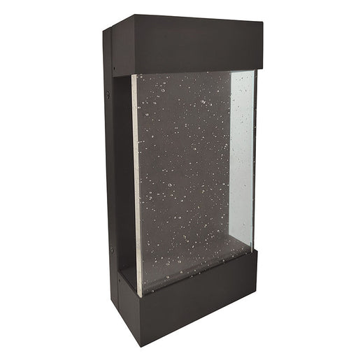 Westgate Manufacturing 12 Inch Seeded Glass Outdoor Wall Light 12W CCT Selectable 3000K/4000K/5000K 120V (LRS-SG3-MCT-ORB)