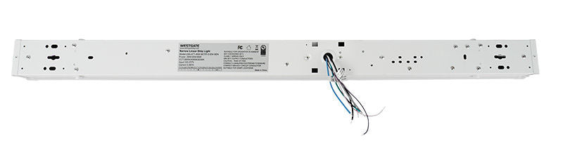 Westgate Manufacturing 4 Foot Narrow Strip Wattage/CCT Selectable 25W/30W/40W 3000K/3500K/4000K/5000K/6000K 120-277V 80 CRI 0-10V Dimming White (LSN-4FT-40W-MCTP5-D)