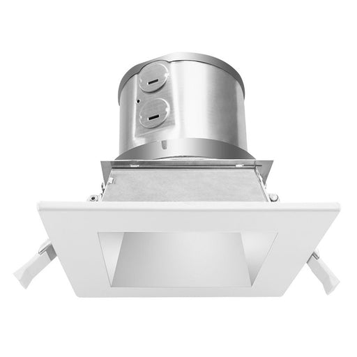 Westgate Manufacturing 4 Inch LED Square Recessed Light Wattage/CCT Selectable 40W/50W/60W 3000K/3500K/4000K 120-277V White (CRLC4-60W-MCTP-S-D-WH)