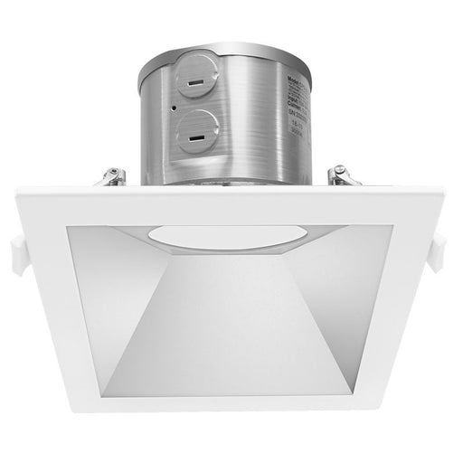 Westgate Manufacturing 6 Inch LED Square Recessed Light Wattage/CCT Selectable 40W/50W/60W 3000K/3500K/4000K 120-277V White (CRLC6-60W-MCTP-S-D-WH)