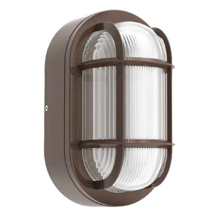 Westgate Manufacturing LED Traditional Bulkhead 6W/8W/10W 3000K/4000K/5000K Photocell Bronze (BKH-10W-MCTP-BR-P)