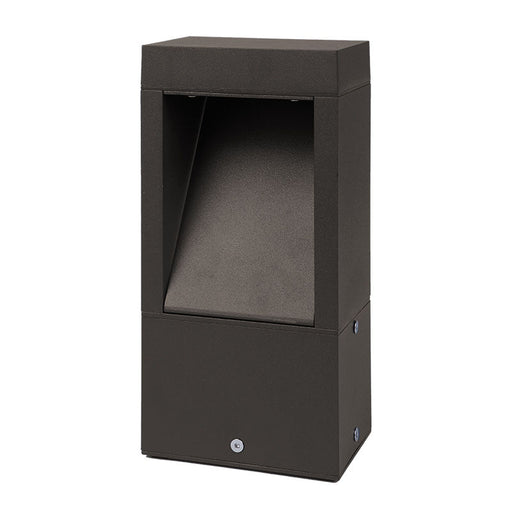 Westgate Manufacturing 9 Inch Rectangular Path Bollard 10W CCT Selectable 3000K/4000K/5000K Bronze (BOL-502-9-MCT-BR)