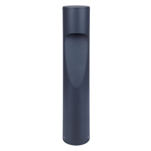 Westgate Manufacturing 26 Inch Round Path Bollard 4.75 Inch Diameter 15W CCT Selectable 3000K/4000K/5000K Black (BOL-505-26-MCT-BK)