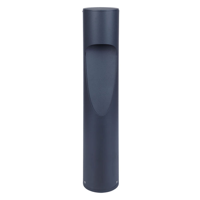 Westgate Manufacturing 26 Inch Round Path Bollard 4.75 Inch Diameter 15W CCT Selectable 3000K/4000K/5000K Black (BOL-505-26-MCT-BK)