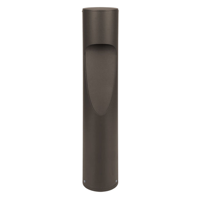 Westgate Manufacturing 26 Inch Round Path Bollard 4.75 Inch Diameter 15W CCT Selectable 3000K/4000K/5000K Bronze (BOL-505-26-MCT-BR)