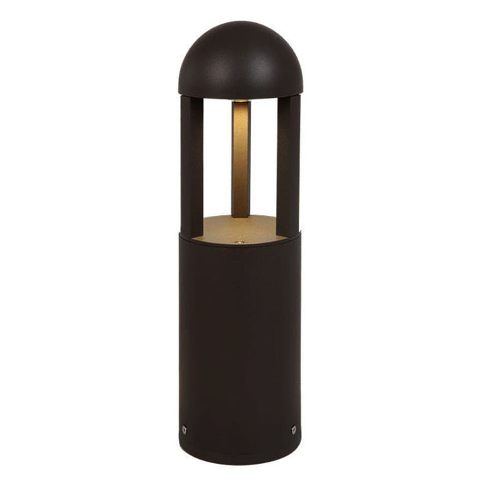 Westgate Manufacturing 26 Inch Square Bollard Open Design Wattage/CCT Selectable 10W/18W/25W 3000K/4000K/5000K Bronze (BOL-608RD-16-MCTP-BR)