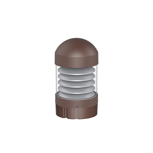 Westgate Manufacturing G2 Bollard Head Model 107D Wattage/CCT Selectable 24W/19W/14W 3000K/4000K/5000K Brown (BOL-G2-107D-MCTP-BR)