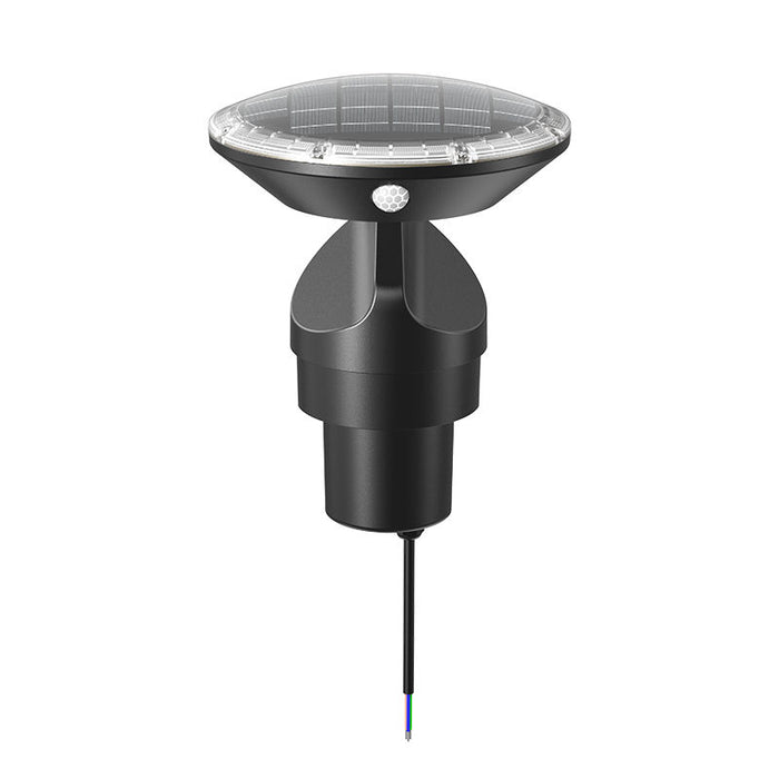 Westgate Manufacturing Solar G5 Series Bollard Head 4W 600Lm CCT Selectable 3000K/4000K/5000K Type V Black (BOL-G5-SOLAR-MCT-BK)