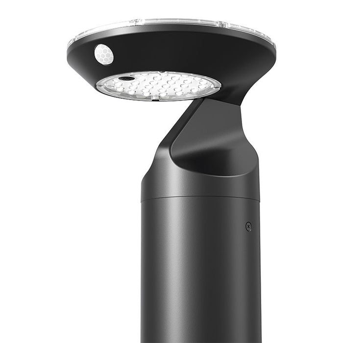 Westgate Manufacturing Solar G5 Series Bollard Head 4W 600Lm CCT Selectable 3000K/4000K/5000K Type V Black (BOL-G5-SOLAR-MCT-BK)