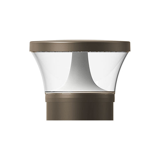 Westgate Manufacturing G5 Bollard Head Model 101 Wattage/CCT Selectable 25W/18W/13W/8W 3000K/4000K/5000K 120-277V Bronze (BOL-G5-101-MCTP-BR)