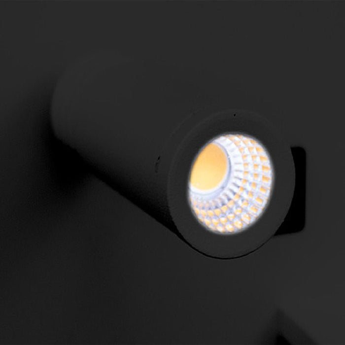 Westgate Manufacturing Bedside Reading Light Surface Vertical 3W 7W Night Light USB2 USBC 3000K Black (BRL-SV-BK)