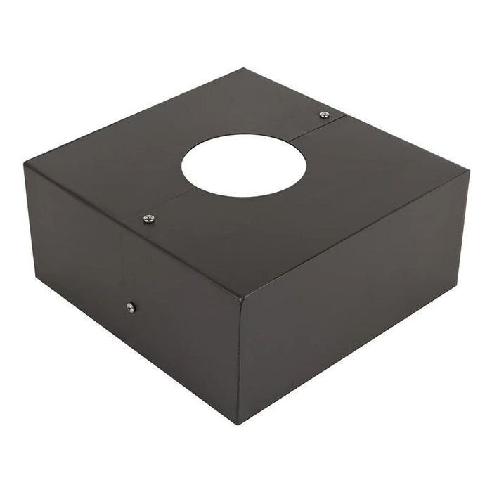 Westgate Manufacturing D1 Series Pole 2-Piece Cube Base Cover Bronze (POL-D1-BASECVR-BK)