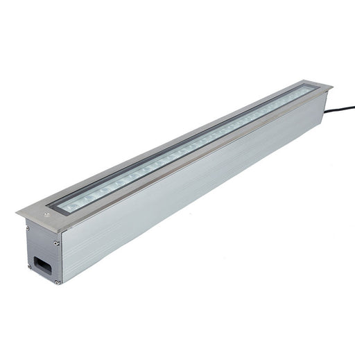 Westgate Manufacturing 40 Inch Commercial Linear In-Ground Light 24W CCT Selectable 3000K/4000K/5700K 0-10V (CIGL-40-MCT)
