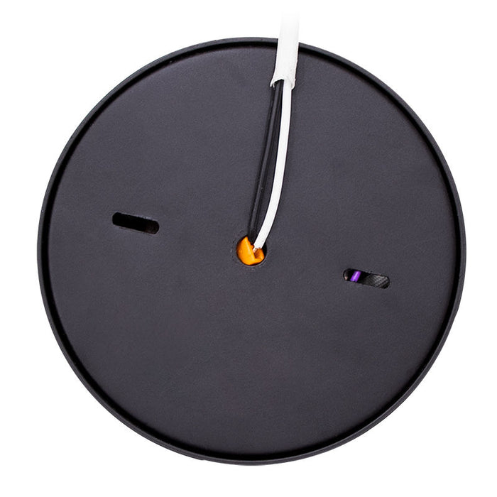 Westgate Manufacturing 6 X 10 Inch Cylinder Damp Location 20W RGBW BT Smart Black (CMC6-RGBW-BK)