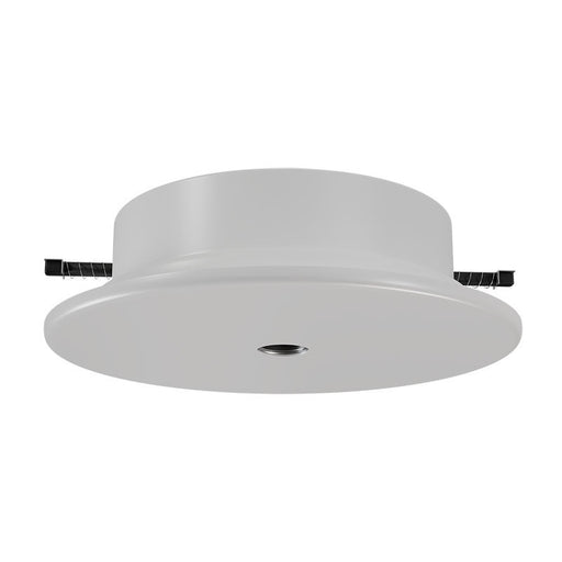 Westgate Manufacturing 5 Inch Old-Work Recessed Ceiling Canopy With Junction Box For CMC Cylinders White (CMC-OWCC-WH)
