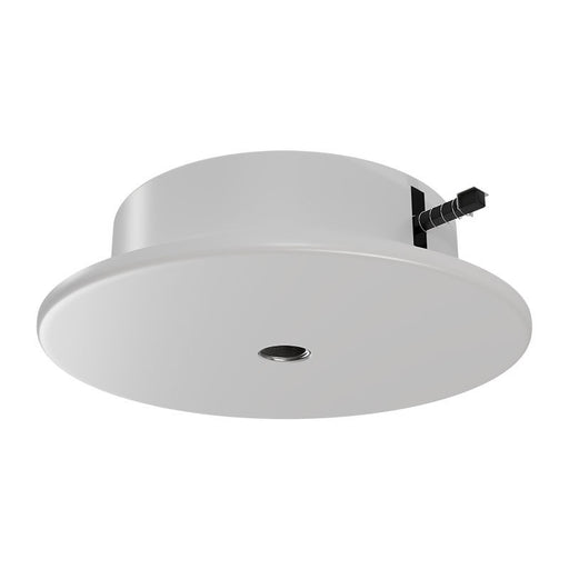 Westgate Manufacturing 5 Inch Old-Work Recessed Ceiling Canopy With Junction Box For CMC Cylinders White (CMC-OWCC-WH)