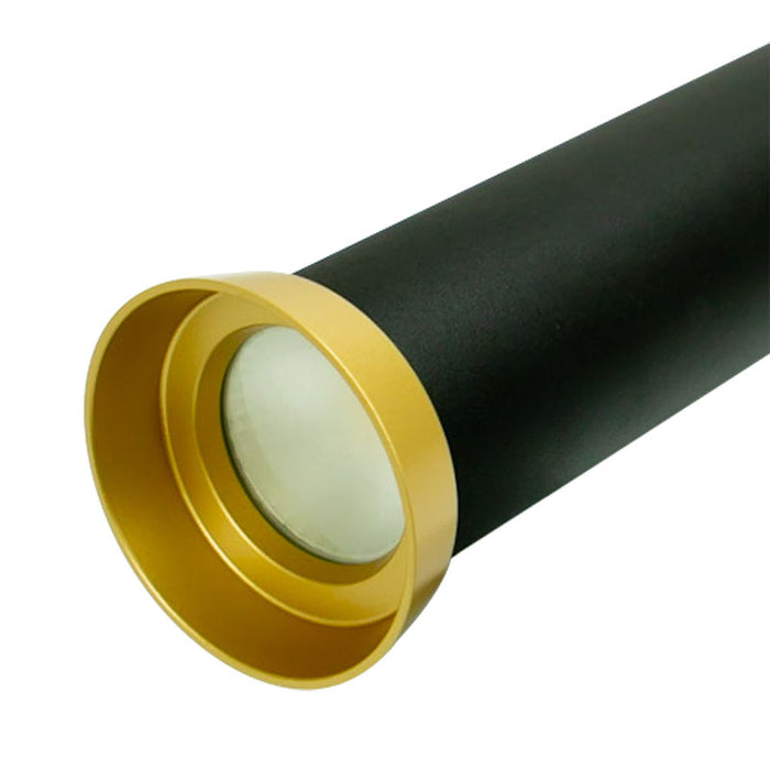 Westgate Manufacturing 2 Inch Ceiling Mount Cylinder Trim Wide-Mouth Version Anodized Gold (CMC2-TRMWM-AG)