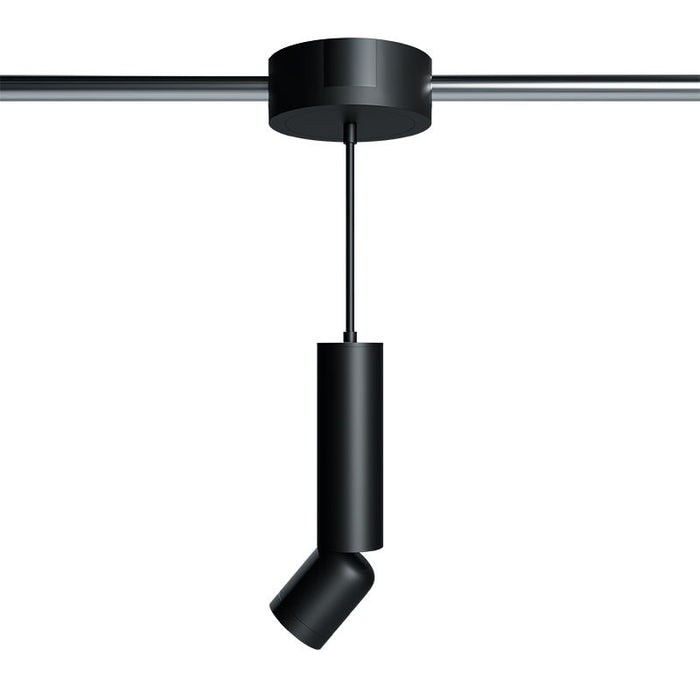 Westgate Manufacturing 2 Inch Cylinder 12 Inch Gimbal Head 6W CCT Selectable 3000K/4000K/5000K Frost And Clear Lens Dual Dim Black (CMC2L-ADJ-MCT-DT-BK)