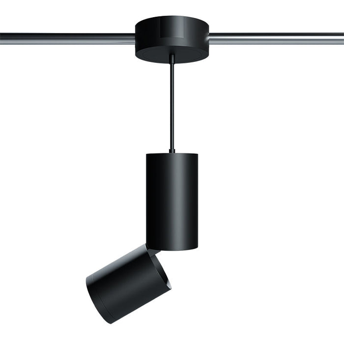 Westgate Manufacturing 4 Inch Square Adjustable-Head Cylinder 9.5 Inch Wattage/CCT Selectable 20W/16W/12W 3000K/4000K/5000K 120-277 Dual Dimming Black (CMCS4-ADJ-MCTP-DD-BK)