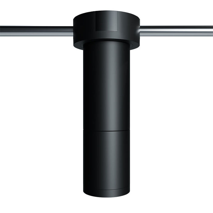 Westgate Manufacturing 4 Inch Square Adjustable-Head Cylinder 9.5 Inch Wattage/CCT Selectable 20W/16W/12W 3000K/4000K/5000K 120-277 Dual Dimming Black (CMCS4-ADJ-MCTP-DD-BK)