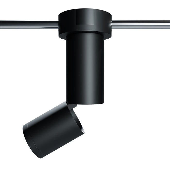 Westgate Manufacturing 4 Inch Square Adjustable-Head Cylinder 9.5 Inch Wattage/CCT Selectable 20W/16W/12W 3000K/4000K/5000K 120-277 Dual Dimming Black (CMCS4-ADJ-MCTP-DD-BK)