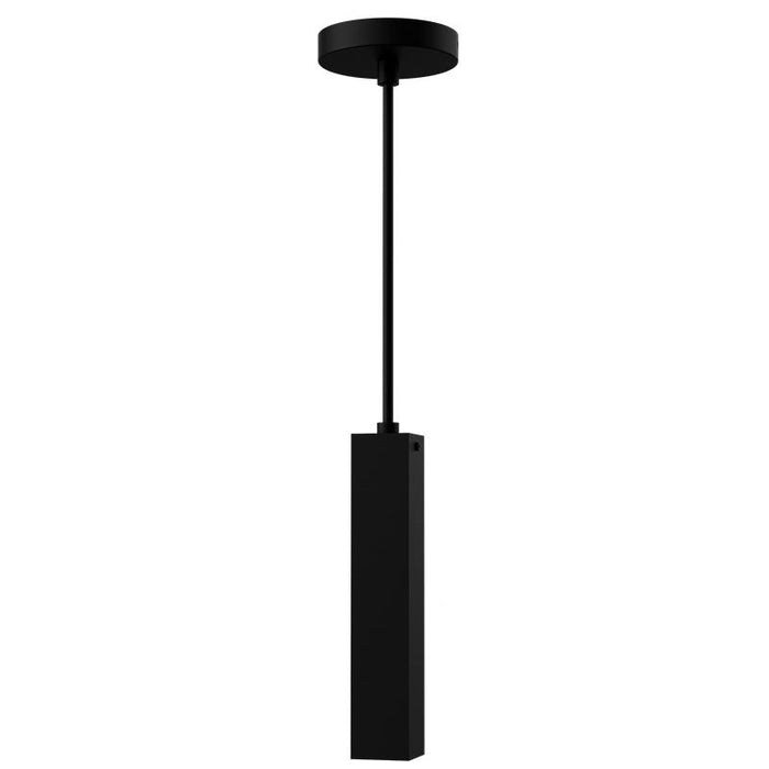 Westgate Manufacturing 1 Inch X 18 Inch Square Cylinder Damp Location 9W CCT Selectable 3000K/4000K/5000K Not Dimmable Black (CMCS1XL-MCT-DT-BK)