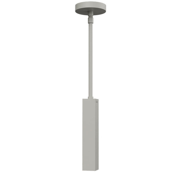 Westgate Manufacturing 1 Inch X 18 Inch Square Cylinder Damp Location 9W CCT Selectable 3000K/4000K/5000K Not Dimmable White (CMCS1XL-MCT-DT-WH)