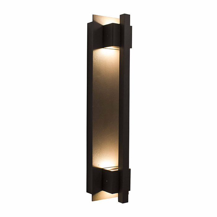 Westgate Manufacturing LED Wall Sconce Grasp Wattage Selectable 5W/10W/15W/20W 3000K 120-277V 0-10V Dimming 90 CRI Bronze (CRE-MP-03-30K-BR)