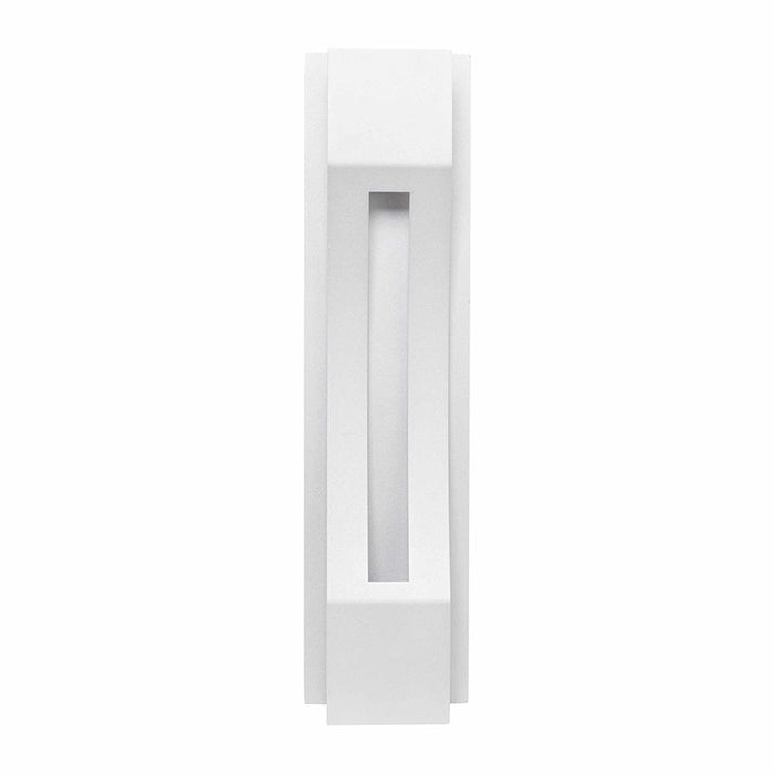 Westgate Manufacturing LED Wall Sconce Curve Wattage Selectable 5W/10W/15W/20W 5000K 120-277V 0-10V Dimming 90 CRI Silver (CRE-MP-04-50K-SIL)