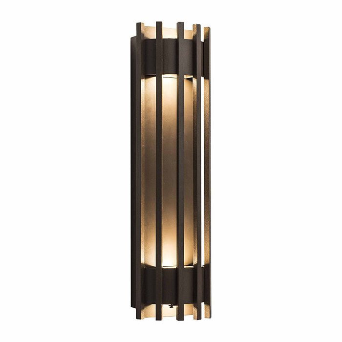 Westgate Manufacturing LED Wall Sconce Pen Wattage Selectable 5W/10W/15W/20W 5000K 120-277V 0-10V Dimming 90 CRI Bronze (CRE-MP-05-50K-BR)
