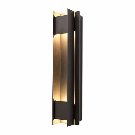 Westgate Manufacturing LED Wall Sconce Passage Wattage Selectable 5W/10W/15W/20W 3000K 120-277V 0-10V Dimming 90 CRI Bronze (CRE-MP-07-30K-BR)