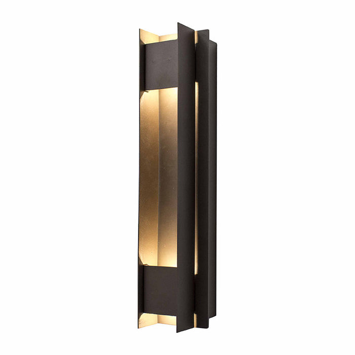 Westgate Manufacturing LED Wall Sconce Passage Wattage Selectable 5W/10W/15W/20W 3000K 120-277V 0-10V Dimming 90 CRI Bronze (CRE-MP-07-30K-BR)