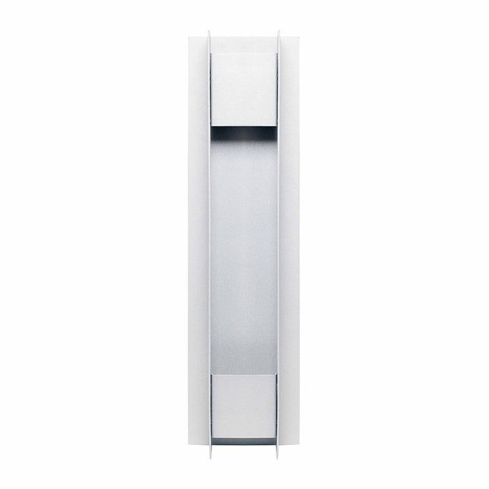 Westgate Manufacturing LED Wall Sconce Passage Wattage Selectable 5W/10W/15W/20W 4000K 120-277V 0-10V Dimming 90 CRI Silver (CRE-MP-07-40K-SIL)