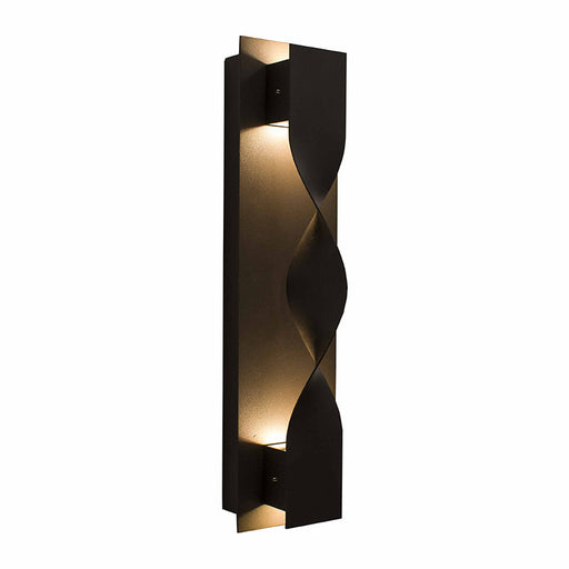 Westgate Manufacturing LED Wall Sconce Crush Wattage Selectable 5W/10W/15W/20W 5000K 120-277V 0-10V Dimming 90 CRI Bronze (CRE-MP-08-50K-BR)
