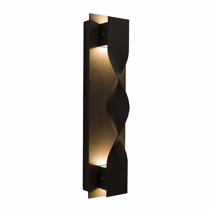 Westgate Manufacturing LED Wall Sconce Crush Wattage Selectable 5W/10W/15W/20W 3000K 120-277V 0-10V Dimming 90 CRI Bronze (CRE-MP-08-30K-BR)