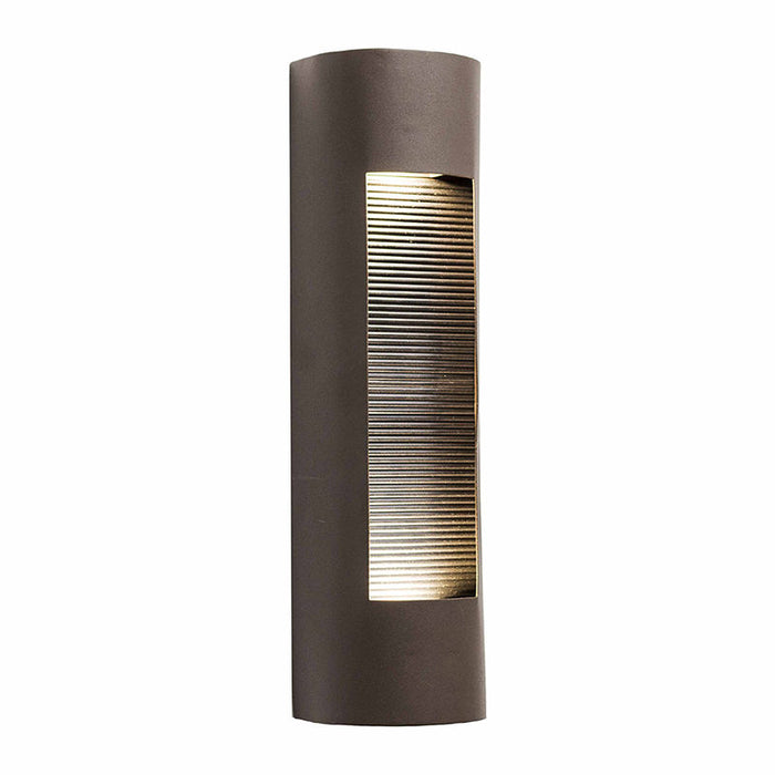 Westgate Manufacturing LED Wall Sconce Burrow Wattage Selectable 5W/10W/15W/20W 3000K 120-277V 0-10V Dimming 90 CRI Bronze (CRE-MP-10-30K-BR)