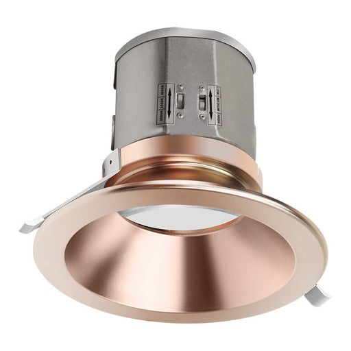 Westgate Manufacturing 4 Inch LED Recessed Light Wattage/CCT Selectable 40W/50W/60W 3000K/3500K/4000K 120-277V Rose Gold (CRLC4-60W-MCTP-D-RG)