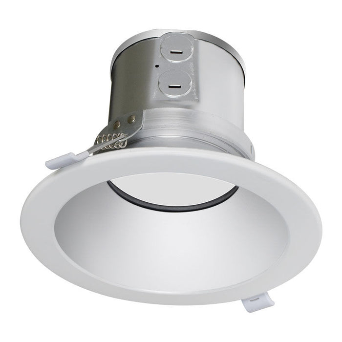 Westgate Manufacturing 4 Inch LED Commercial Recessed Light Wattage/CCT Selectable 40W/50W/60W 3000K/3500K/4000K 120-277V White (CRLC4-60W-MCTP-D-WH)
