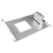 Westgate Manufacturing CRLC Square Mounting Plate With Brackets And J-Box 4/6 Inch (CRLCS-46-RIBH-JB)