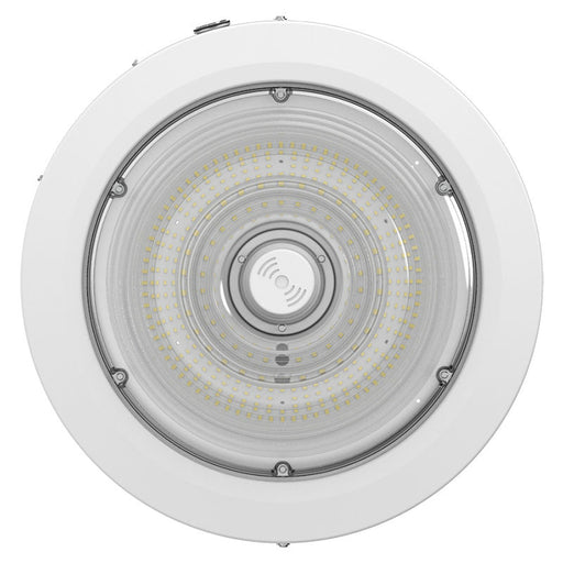Westgate Manufacturing Builder Series Indoor Round Canopy Light Wattage/CCT Selectable 40W/60W/80W 3000K/4000K/5000K Sensor Ready Emergency Backup White (CXER-40-80W-MCTP-SR-EM-WH)