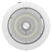 Westgate Manufacturing Builder Series Indoor Round Canopy Light Wattage/CCT Selectable 40W/60W/80W 3000K/4000K/5000K Sensor Ready Emergency Backup White (CXER-40-80W-MCTP-SR-EM-WH)