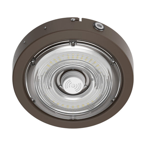 Westgate Manufacturing Builder Series Indoor Round Canopy Light Wattage/CCT Selectable 30W/40W/50W 3000K/4000K/5000K Sensor Ready Bronze (CXER-30-50W-MCTP-SR)