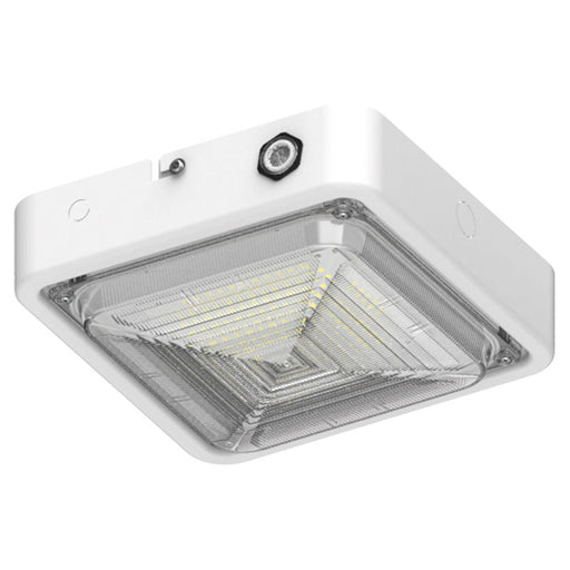 Westgate Manufacturing Builder Series Indoor Square Canopy Light Wattage/CCT Selectable 10W/20W/30W 3000K/4000K/5000K White (CXES-10-30W-MCTP-WH)