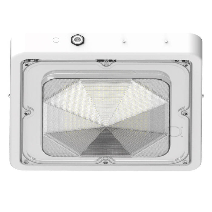 Westgate Manufacturing Builder Series Indoor Square Canopy Light Wattage/CCT Selectable 40W/60W/80W 3000K/4000K/5000K White (CXES-40-80W-MCTP-WH)