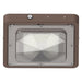 Westgate Manufacturing Builder Series Indoor Square Canopy Light Wattage/CCT Selectable 40W/60W/80W 3000K/4000K/5000K Emergency Backup Bronze (CXES-40-80W-MCTP-EM)
